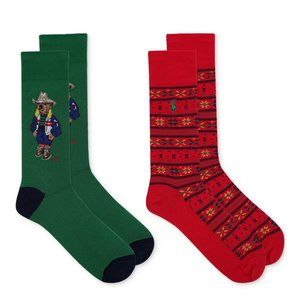 POLO RALPH LAUREN SUN VALLEY BEAR SLACK 2 PACK